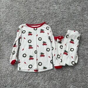 KYTE Baby- 2 Piece Long Sleeve Christmas Bamboo Pajamas - 2T